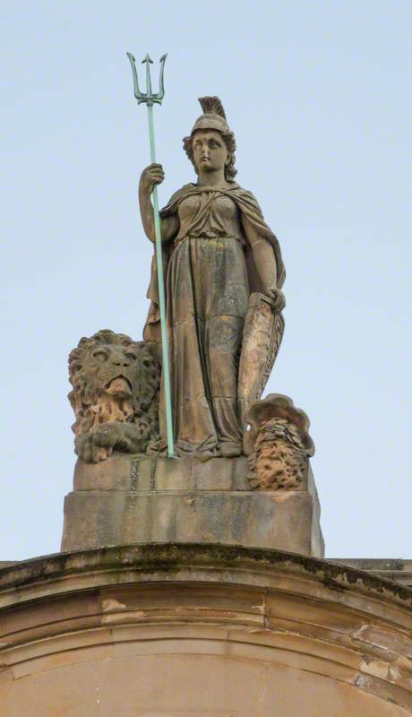 Britannia, Commerce, Justice and Other Carvings