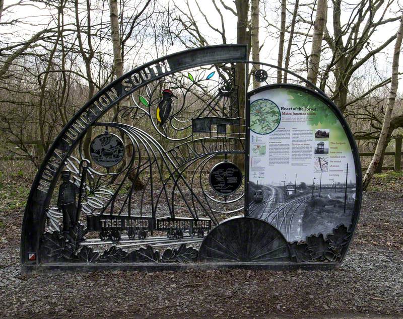 Moira Junction South 'Heart of the Forest' Hub Panel