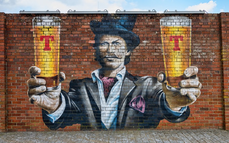 Tennent's Brewery Wall Murals