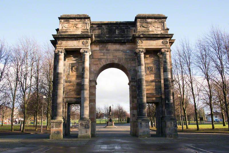 McLellan Arch Relief Panels