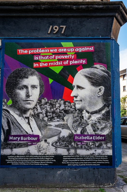 Mary Barbour (1875–1958) and Isabella Elder (1828–1905)