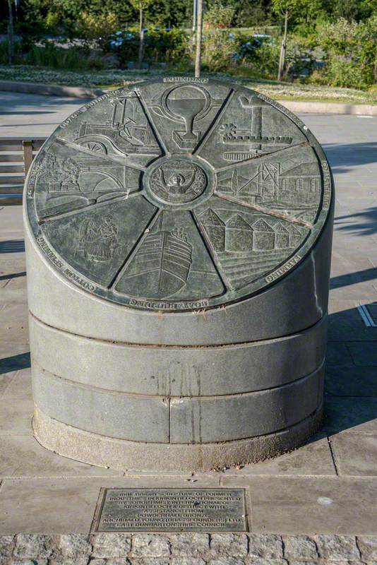 Millennium Sculpture of Former Industries in Kirkintilloch