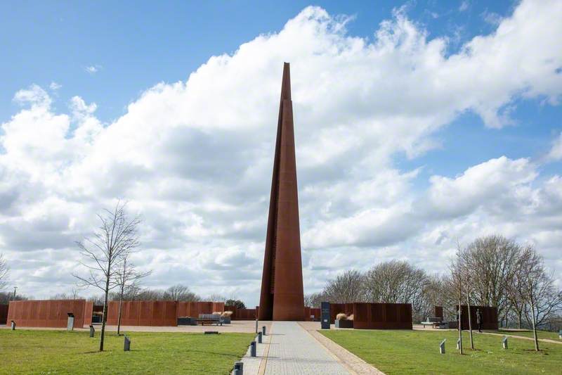 Memorial Spire and Walls of Names