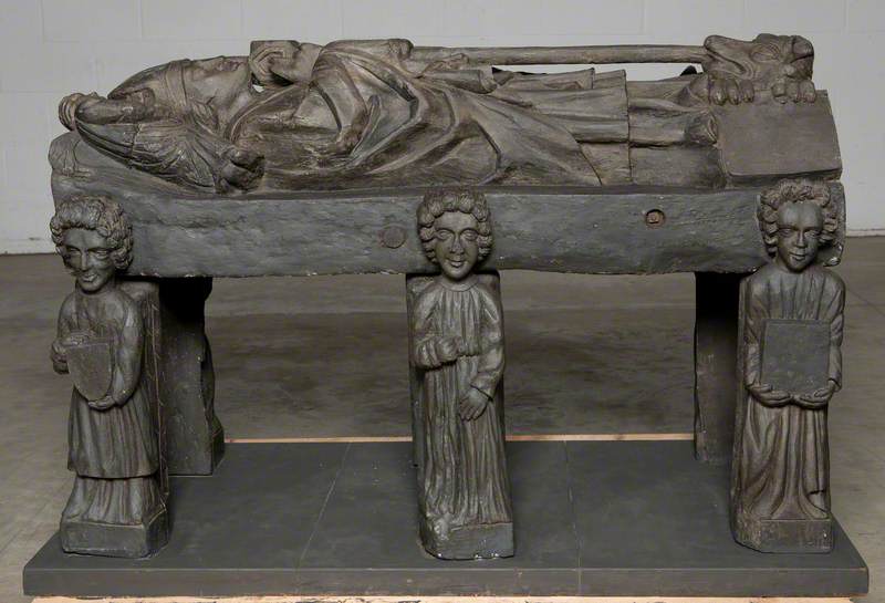 Tomb Carving (Possibly Saint Ronan)