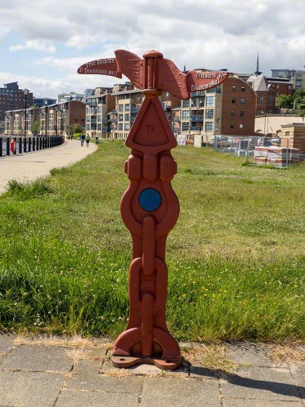 Millennium Milepost