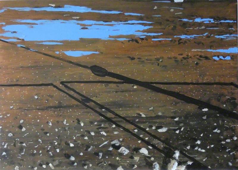 Untitled Puddle Painting (The Hole)