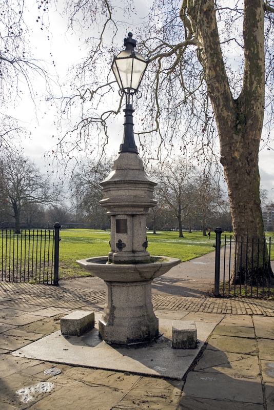 Drinking Fountain and Dog Trough