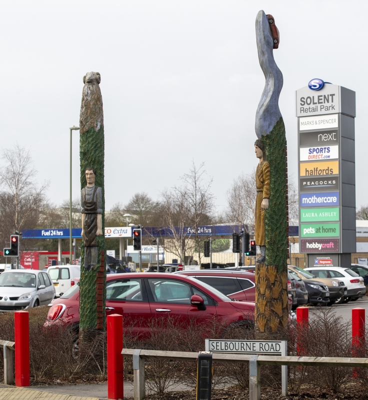 Havant Totem Poles