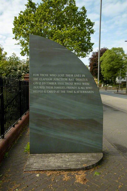 Clapham Junction Rail Crash Memorial