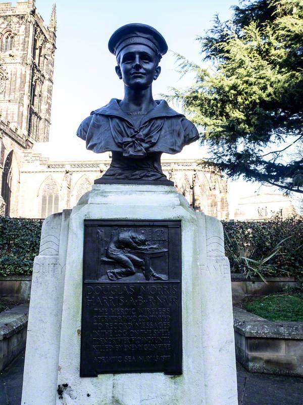 Memorial to Able Seaman Harris (d.1917)