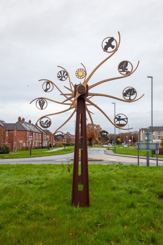 Spiral Time Sowerby Clock