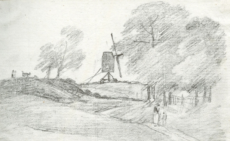 Windmill on Hill