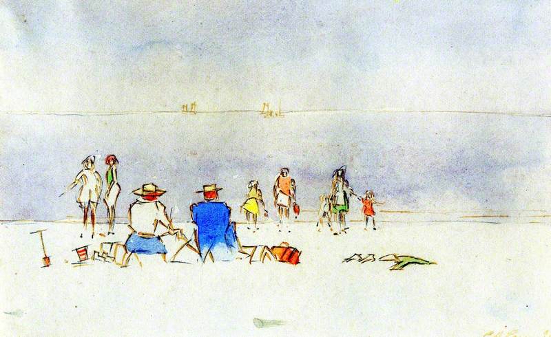 Beach Scene, Suffolk