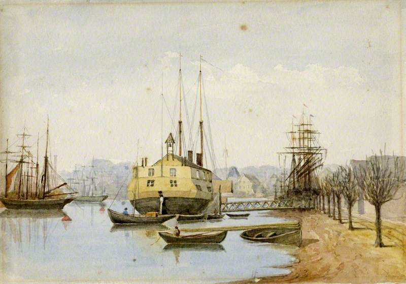 The Ship Church, the Dock