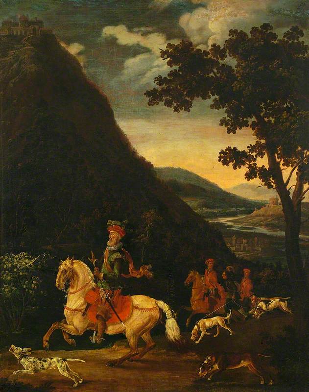 Horseman and Hounds