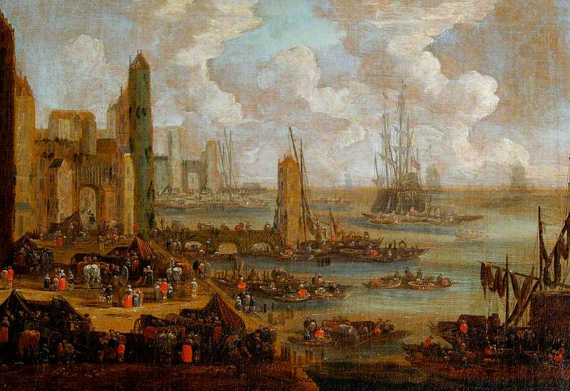 Seaport Scene