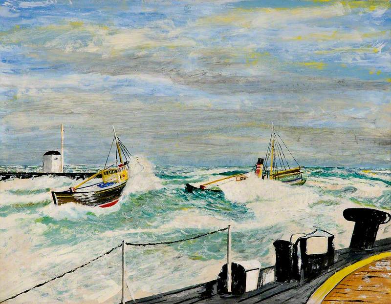 Vessels Returning To Harbour | Art UK