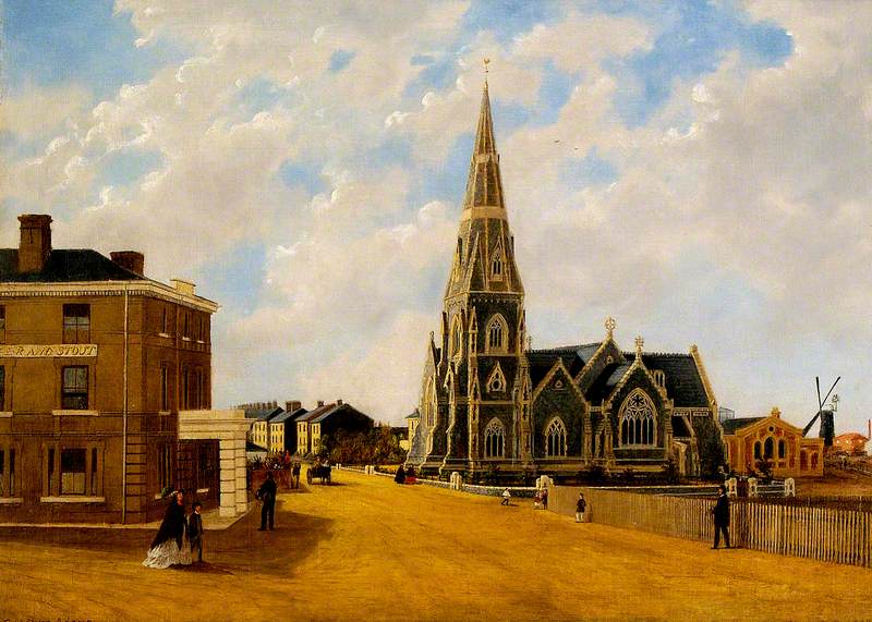 St John's Church, 1861