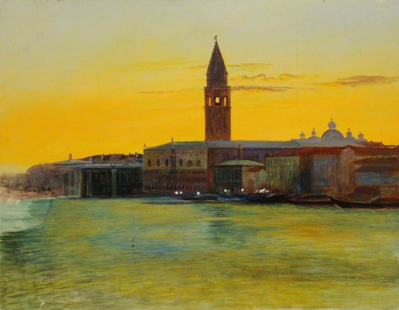 View of the Piazzetta di San Marco from San Giorgio, Venice