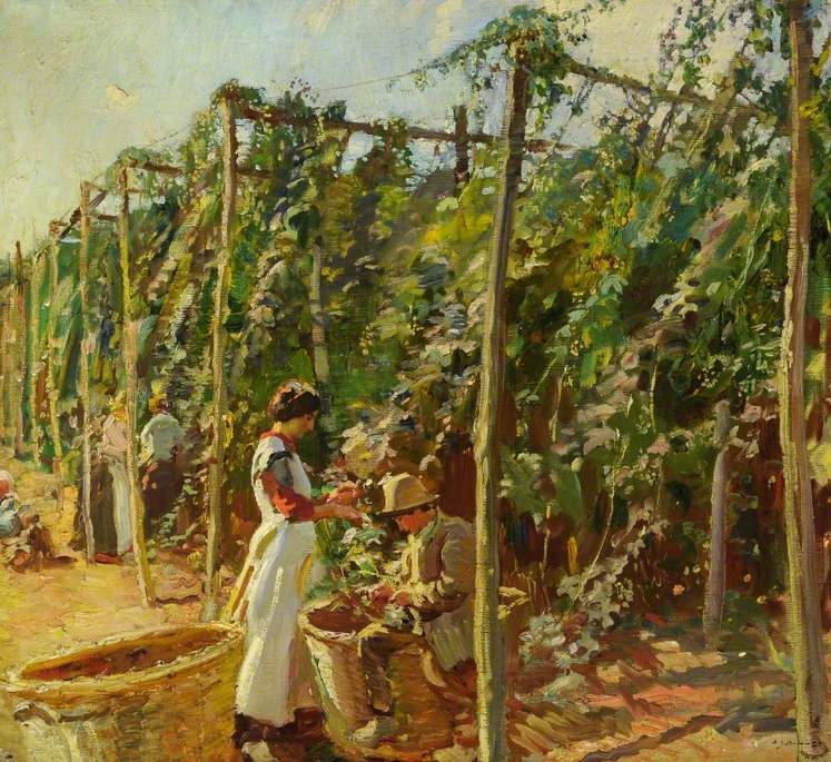 Hops, hop-picking and oasthouses | Art UK