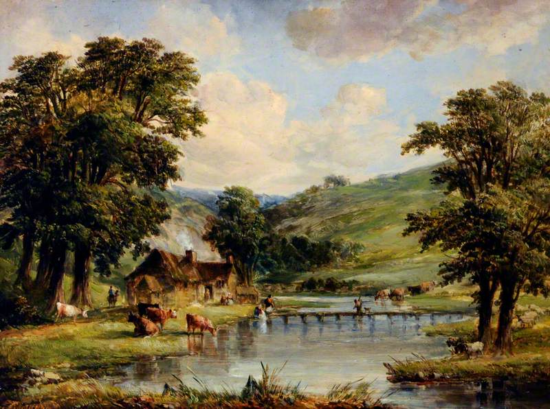 In Monsal Dale, Derbyshire