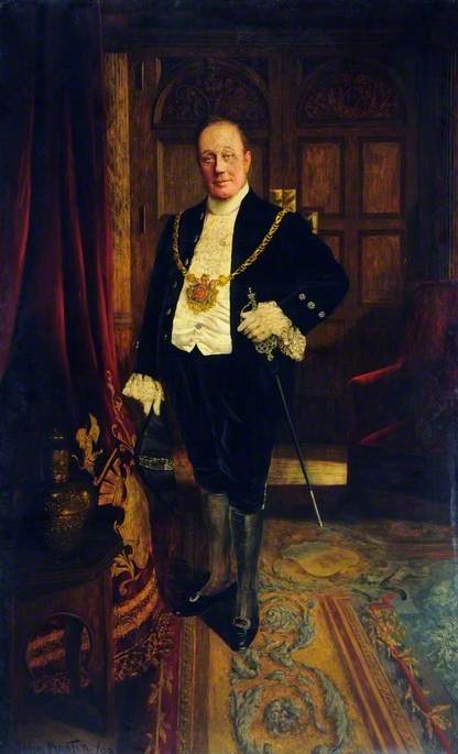 Alderman George Senior (d.1915), JP, Lord Mayor of Sheffield (1901)