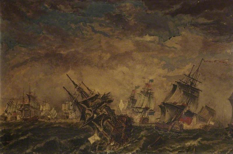 Sir Edward Hawke's Action with the French Fleet