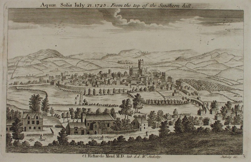 Aquae Sulis, July 21, 1723; from the top of the southern hill