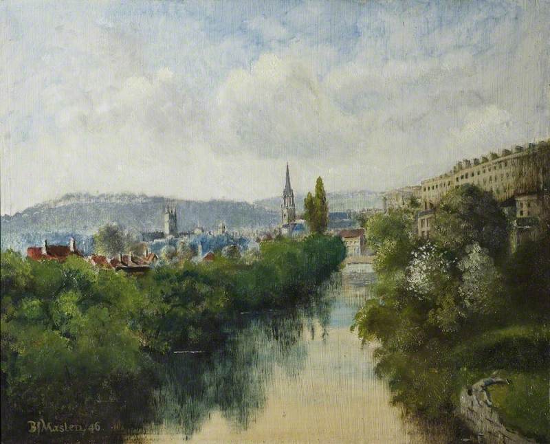 View of Bath from the River