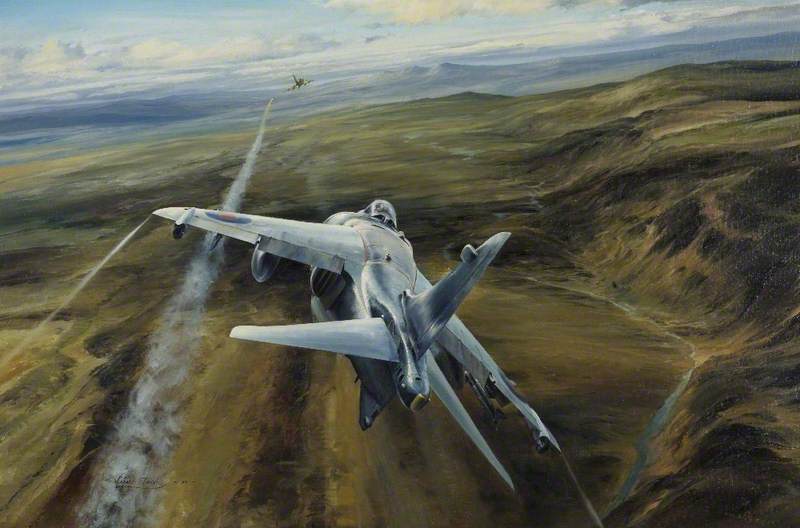 Air Strike over West Falklands