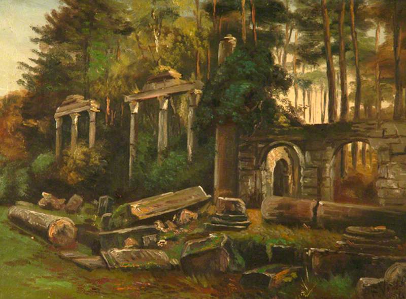 Ruins at Virginia Water, Surrey