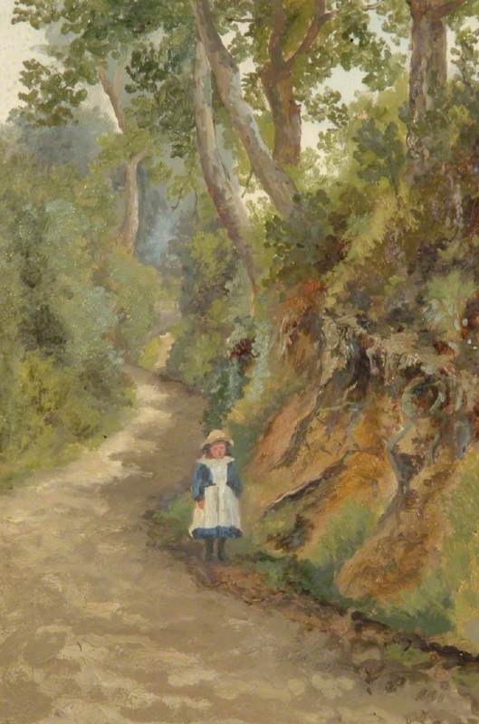 Young Girl in Punchbowl Lane (The Hollows)