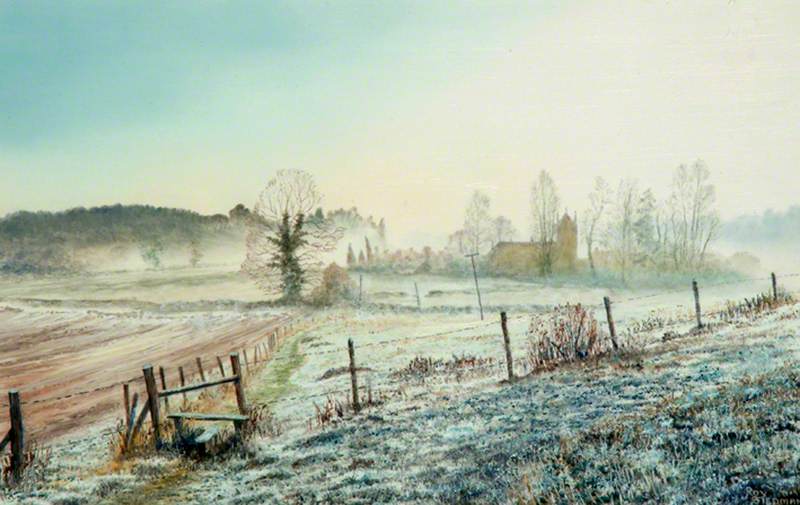 Frosty Morning, Albury Park, Surrey