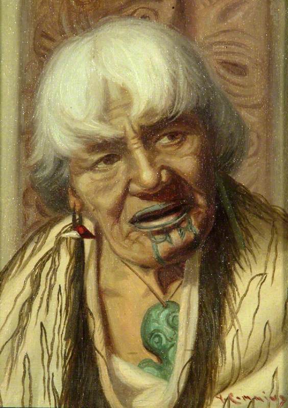 Portrait of a Māori Woman