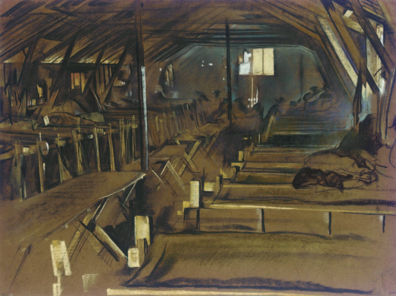 Interior of an Adrian Hut