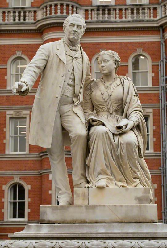 Thomas Holloway (1800–1883) and Jane Holloway (1814–1875)