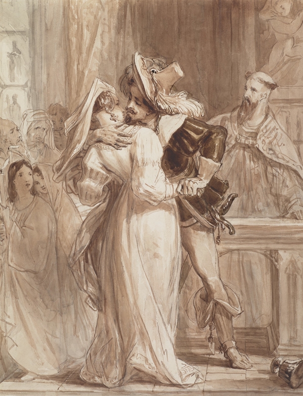 The Marriage of Katherina and Petruchio, from 'The Taming of the Shrew'