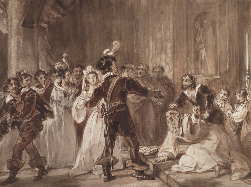 The Marriage of Katherina and Petruchio, from 'The Taming of the Shrew'