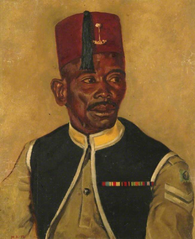 Audu Doso of the Nigeria Military Forces