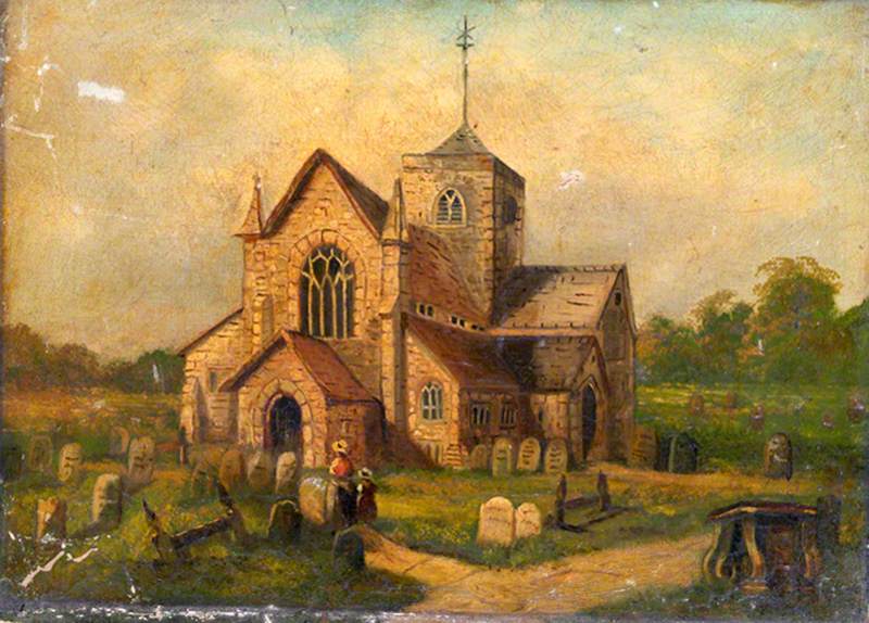 Dorking Church and Churchyard, Surrey