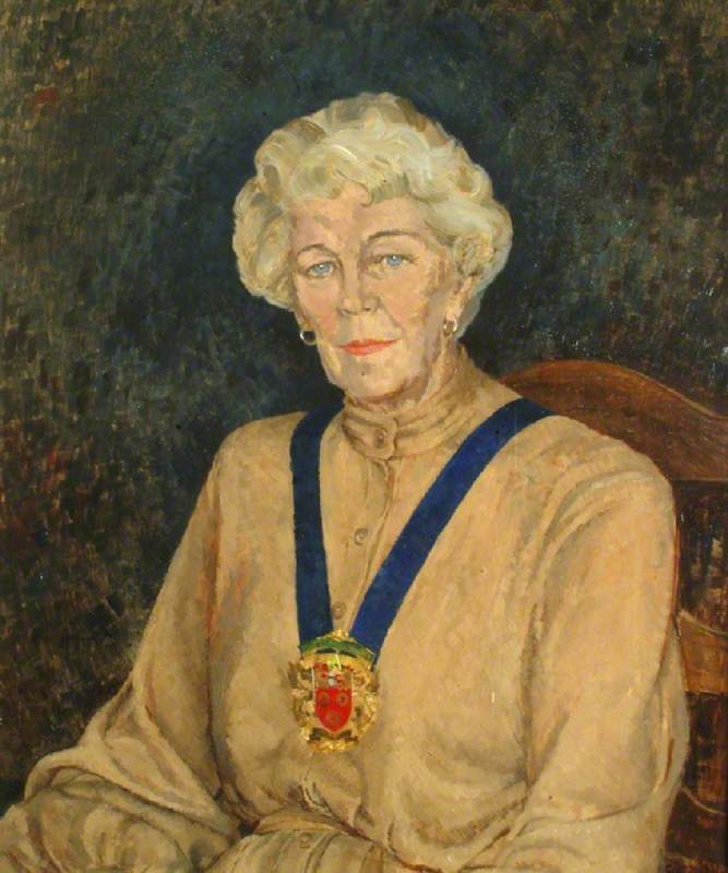 Councillor Mrs M. D. Wilks, First Lady Chair of Tandridge District Council (1977–1978)