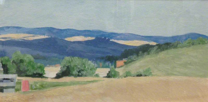 Crete Senesi, Looking toward Asciano