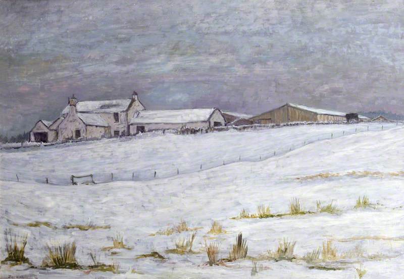Lairdhaugh Farm, Springholm in Winter