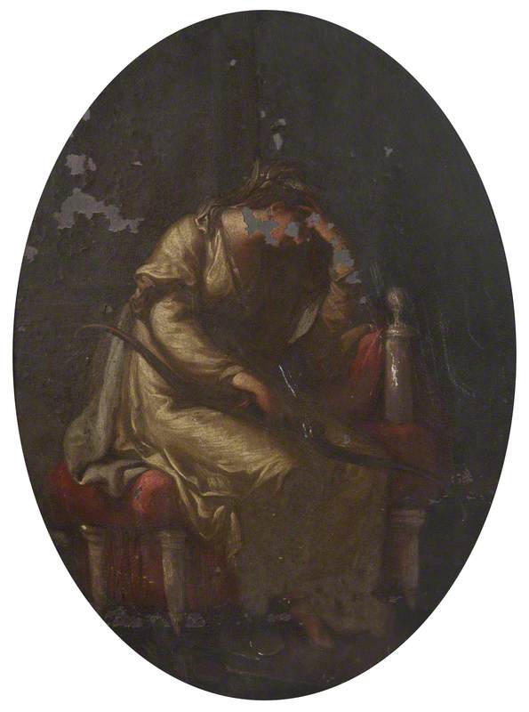 Penelope Mourning over the Bow of Odysseus
