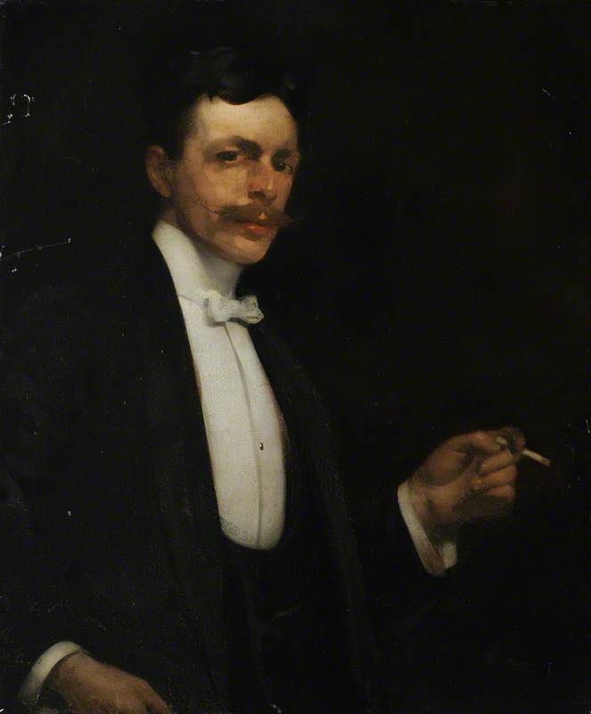 Portrait of a Gentleman in Evening Dress