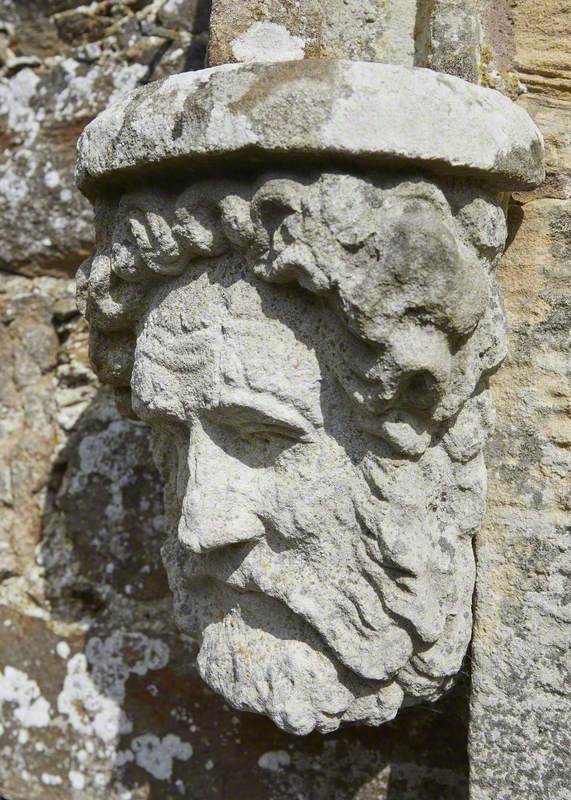 Head of Unknown Figure, Possibly a Former Gardener