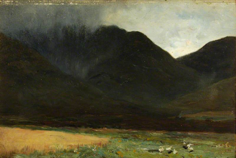 A Rain Cloud in the Highlands