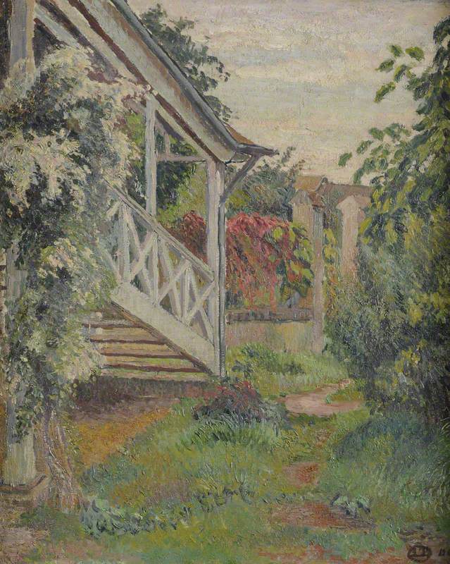 Staircase, Garden at Eragny