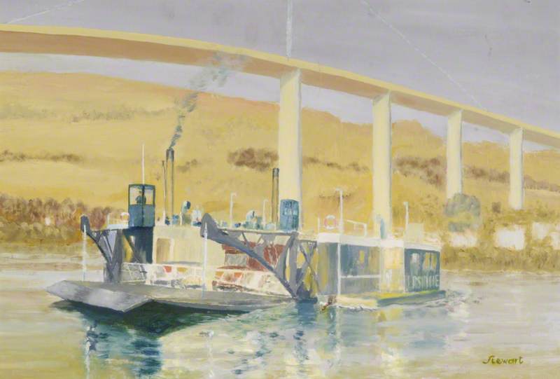 Erskine Car Ferry on the River Clyde