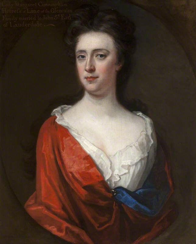 Margaret Cunningham (c.1662–1742), Countess of Lauderdale 